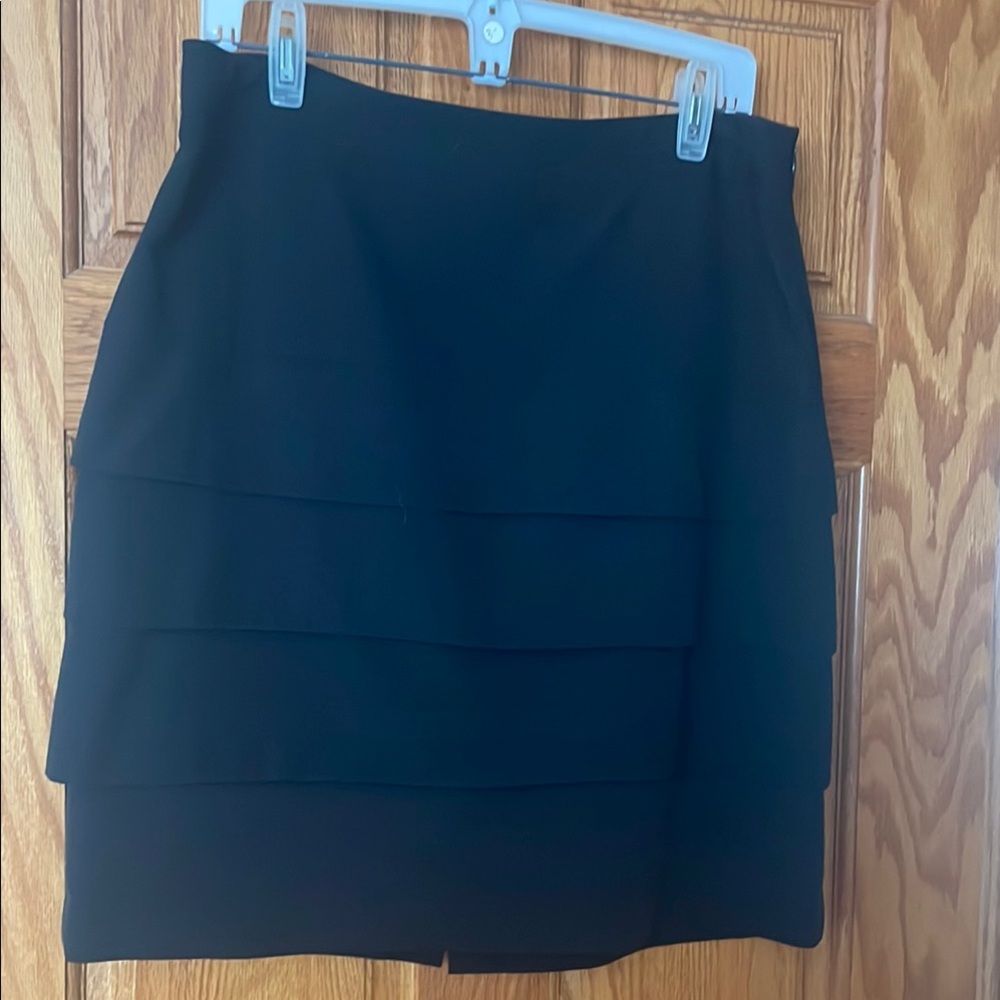 Black Tiered -layer Skirt